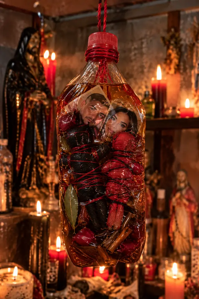 Endulzamiento con miel en el altar